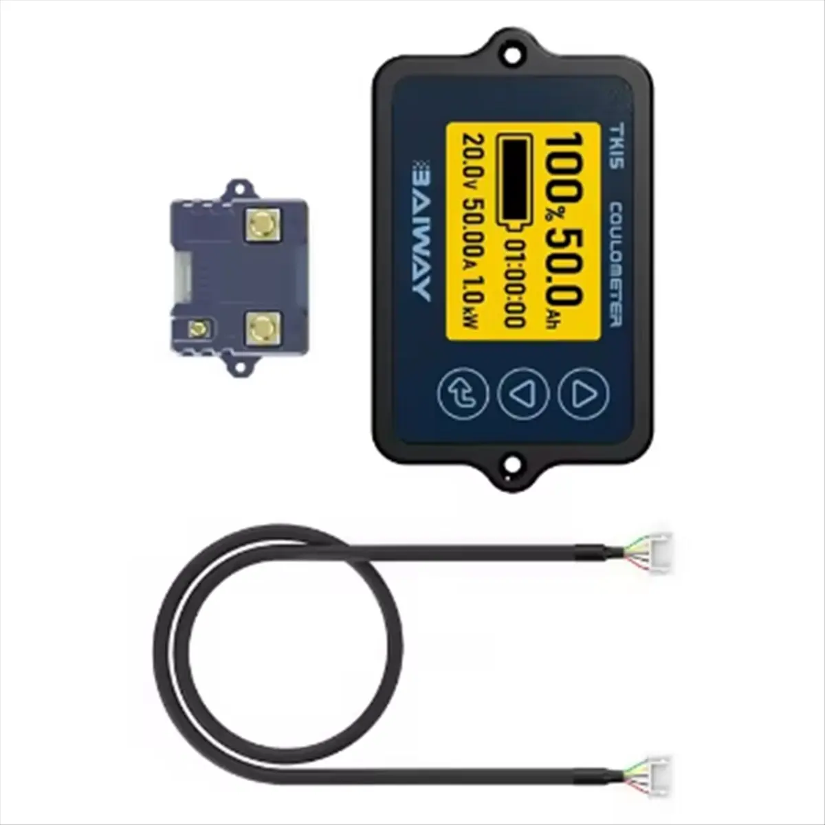 A99X  Coulometer Battery Capacity Indicator Professional Vehicle Battery Capacity Tester Voltage Current Indicator
