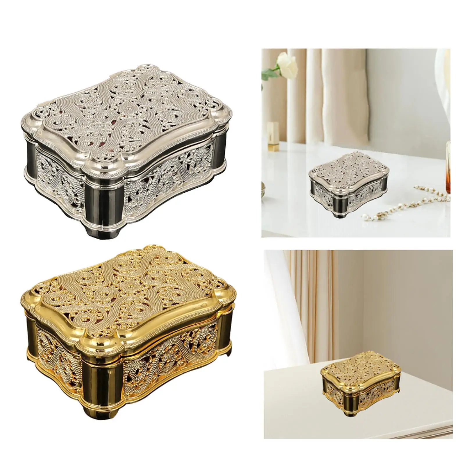 

Jewelry Box Creative Jewelry Organizer for Bracelets Pendant Charms Earrings