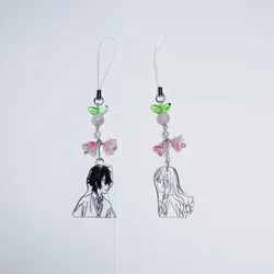 matching horimiya hori and miyamura tulip phonecharm Y2k handmade