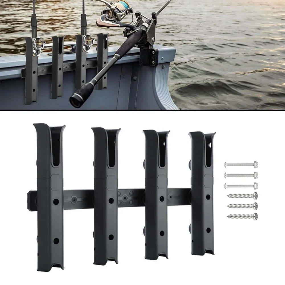 

High-Strength Plastic Marine Single-Hole Fishing Rod Holder For Motorboat Yacht Boat Accessories