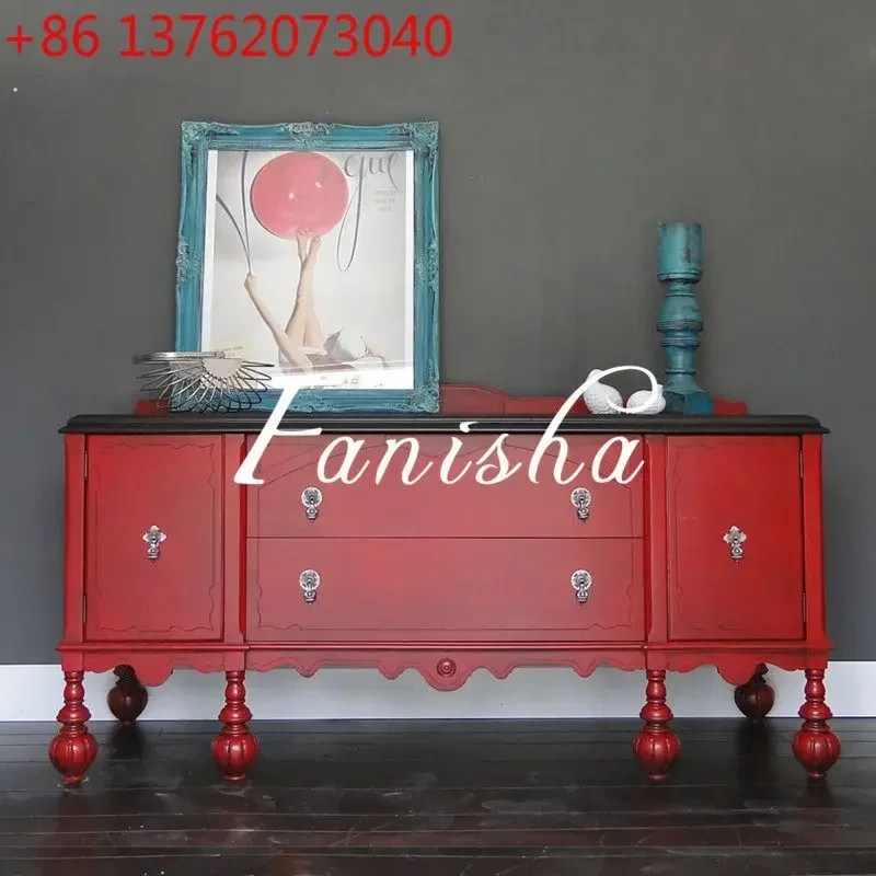 

Французский ретро-шкаф для телевизора, европейский роскошный шкаф для гостиной, домашний шкаф для хранения вещей