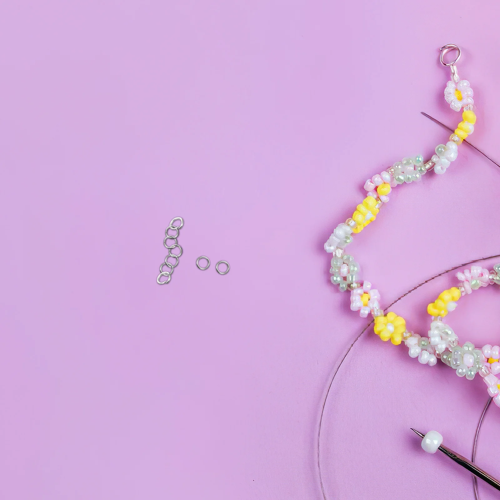 

800Pcs Jewelry Making Stainless Steel Jump Rings 4Mm Open Connectors for Keychains Necklaces Earrings Jewelry Jump Rings