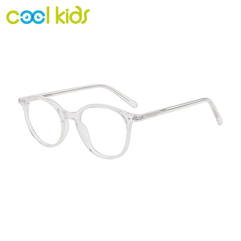 

Очки COOLKIDS унисекс, круглые, из ацетата, с тонкой оправой, классические цвета, WD1134