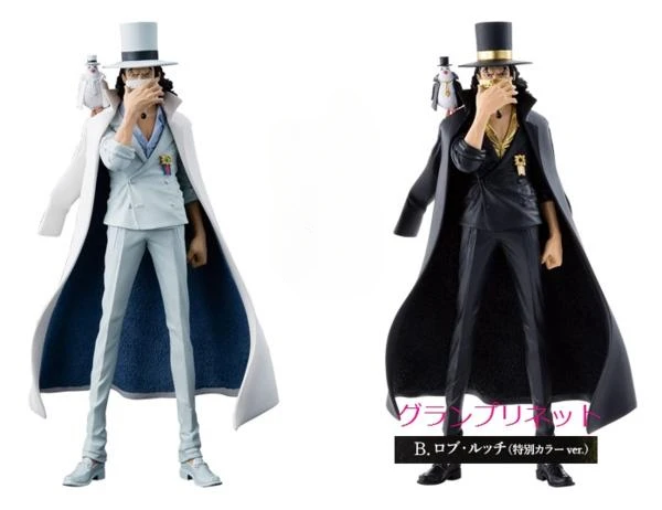 ONE PIECE Banpresto Rob Lucci Black clothes white clothes Anime Figure Toy Gift Original Product [In Stock]