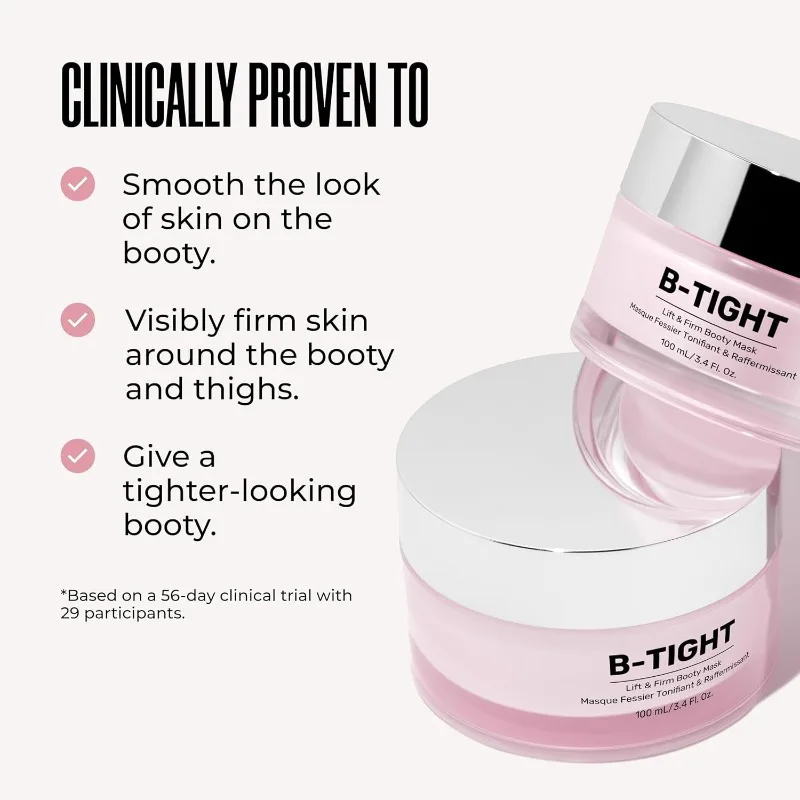 

B-TIGHT Bum Mask Lift & Firm Booty Mask Masque Fessier Tonifant & Raffermissant
