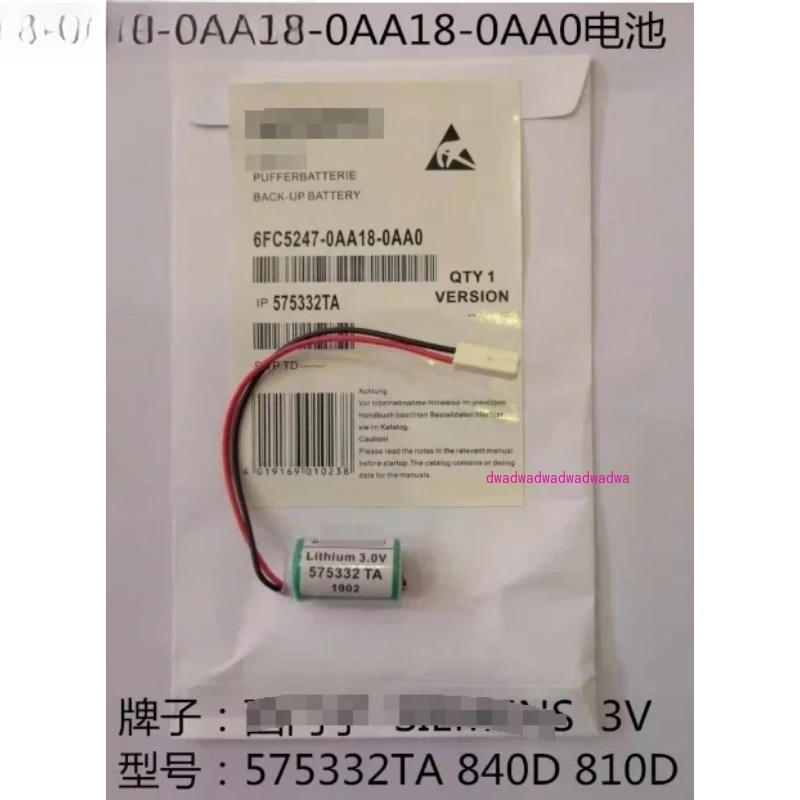 

Подходит для аккумулятора системы Siemens NCU/NCK 840D 3 В 57532TA 6FC5247-0AA18-0AA0