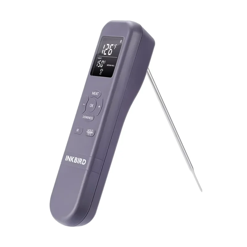 INKBIRD IHT-1M 3-In-1 Multifunctional Food Thermometer for Cooking, Baking, Grilling