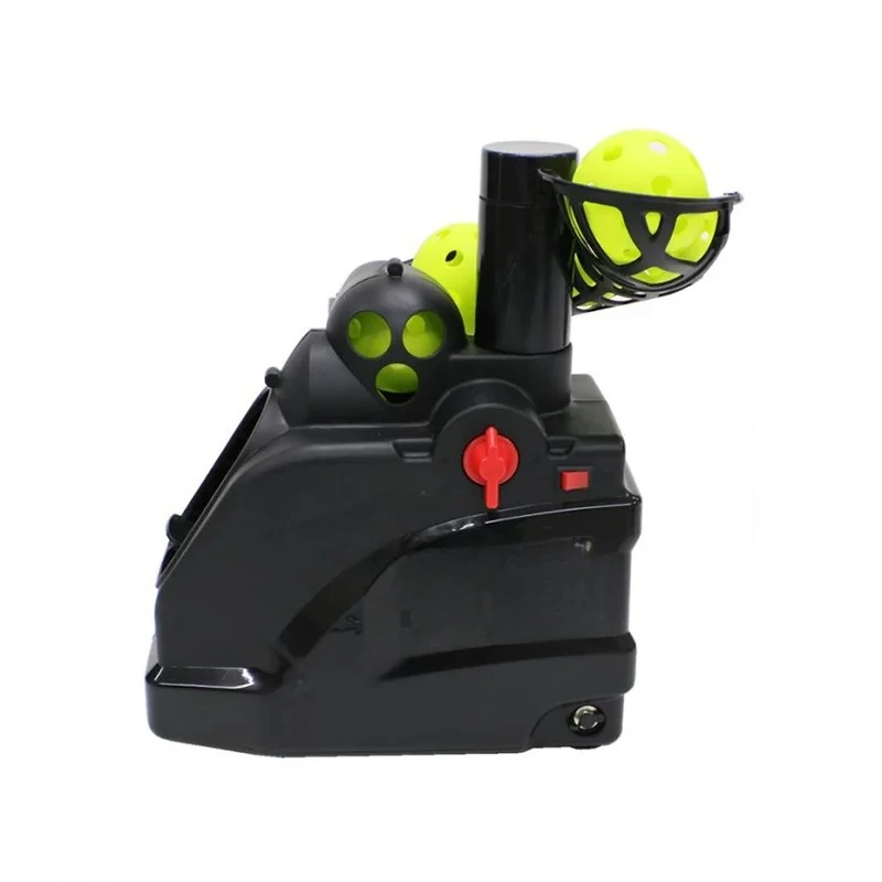Tennis Ball Machine Self-Help Practice Ball Dispenser Single with Ball Net Portable Simulator Training Coach Assistance