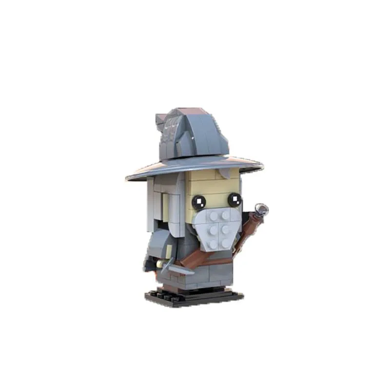 有名な Moc ビルディングレンガ映画リング映画キャラクター Brickheadz モデル構築技術モジュラーブロック DIY おもちゃホリデーギフト