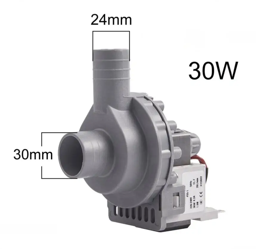 洗濯機部品p25-1-w-220-240v-30mm-24mm