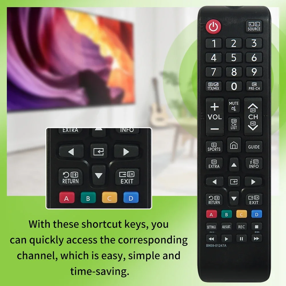 New BN59-01247A Remote Control For Samsung Universal Smart TV