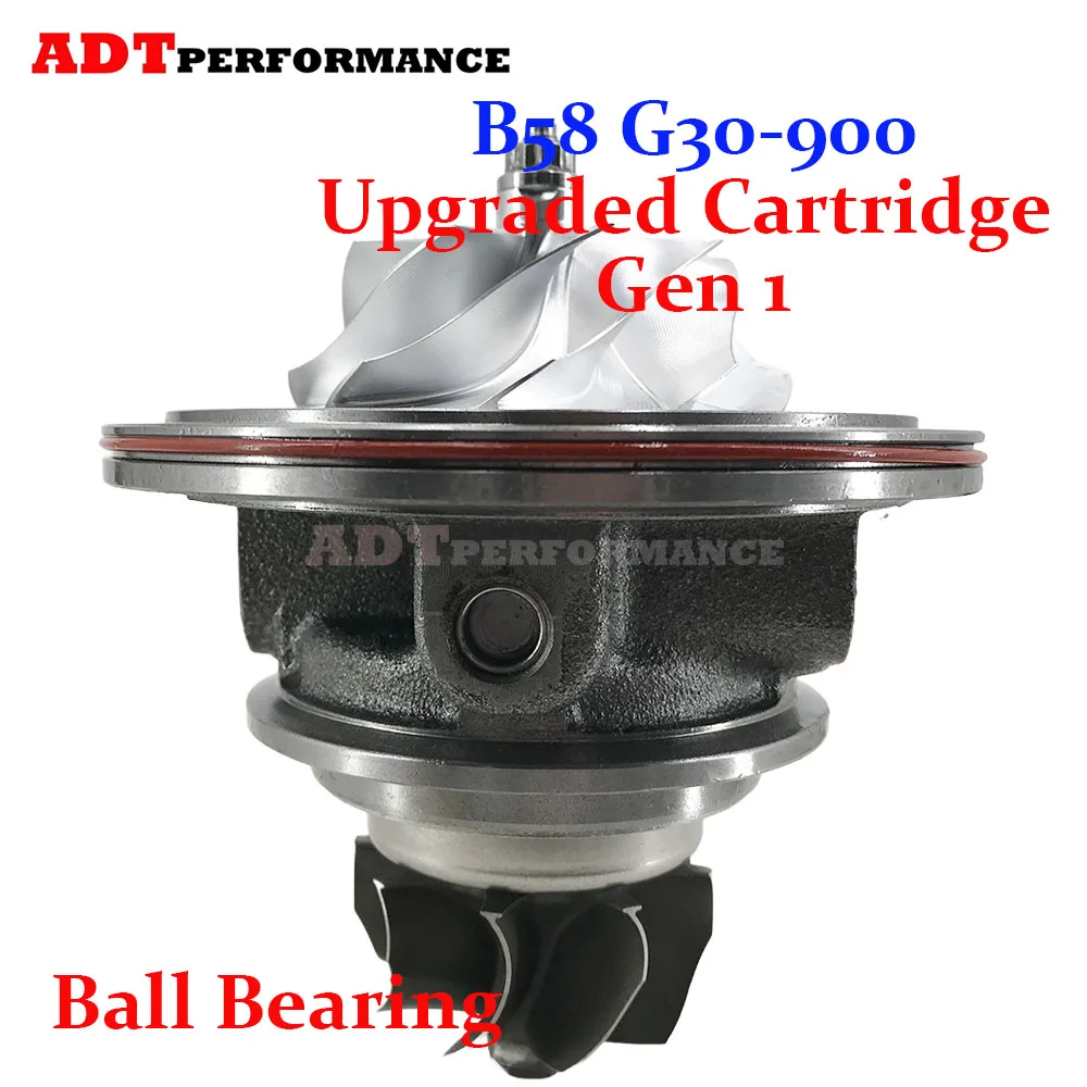 B58 G30-900 Upgrade Turbo Cartridge for BMW B58 3.0L engine 2393904 7643147 8681166 11658637041 11652397070 Gen1 Ball Bearing