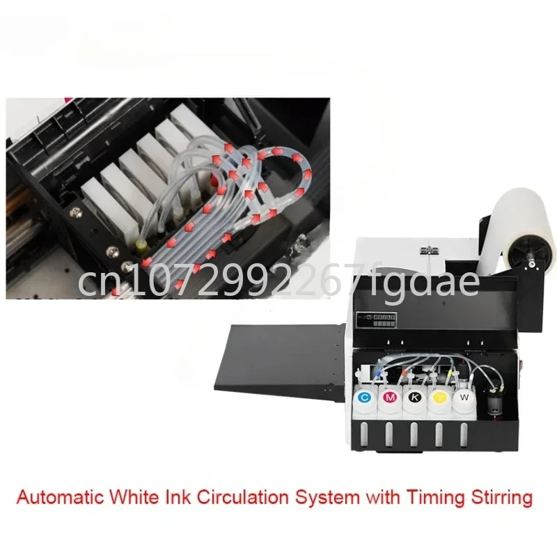 L1800/DX5/R1390 Small Pet Film T-shirt Fabric Printing Machine A3 DTF Flat Printer and DTF Dryer