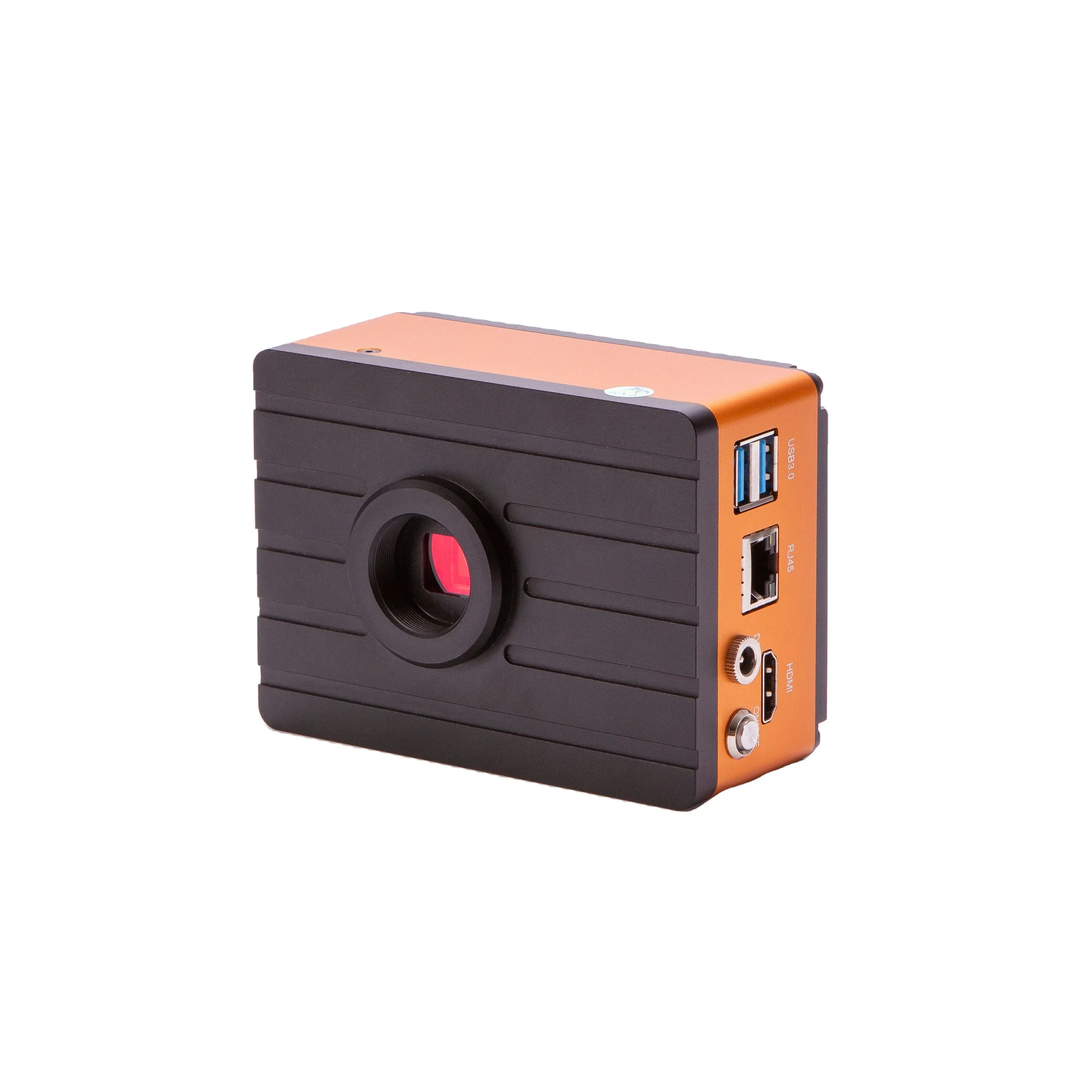 20254K microscope Industrial camera 60FPS 4-core processor Configure gigabit network interface