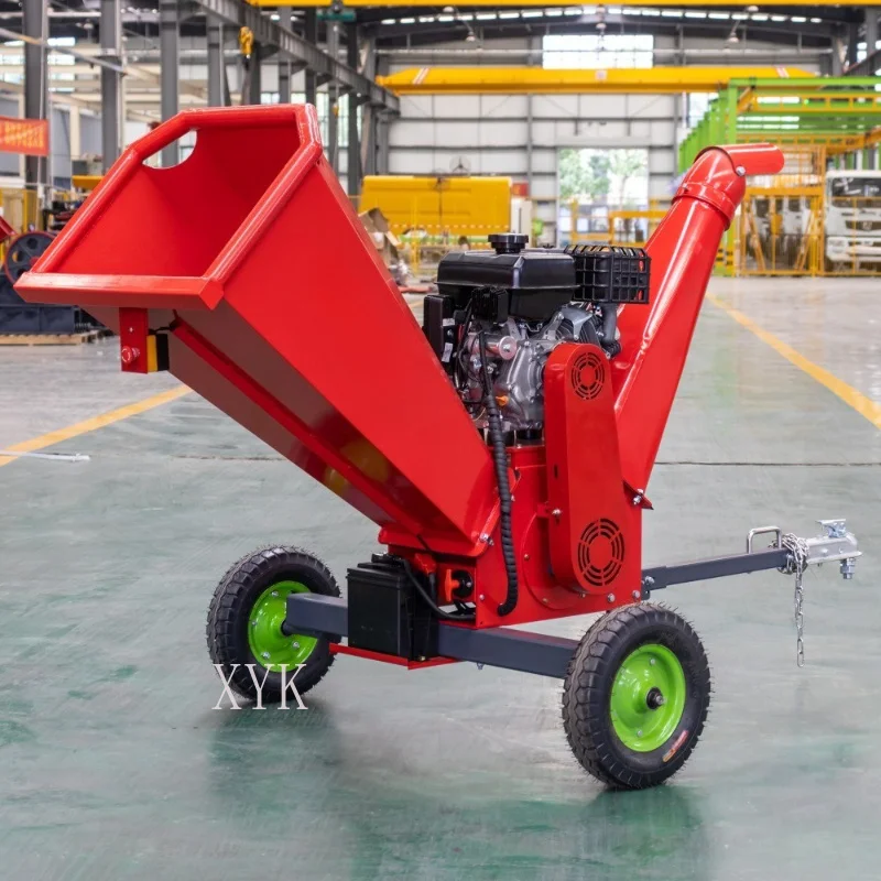 Wood Shredder  Household Farm Grape Branch Grinder Multifunctional Garden Tree Branch Crushing Yard Waste Processing Equipment