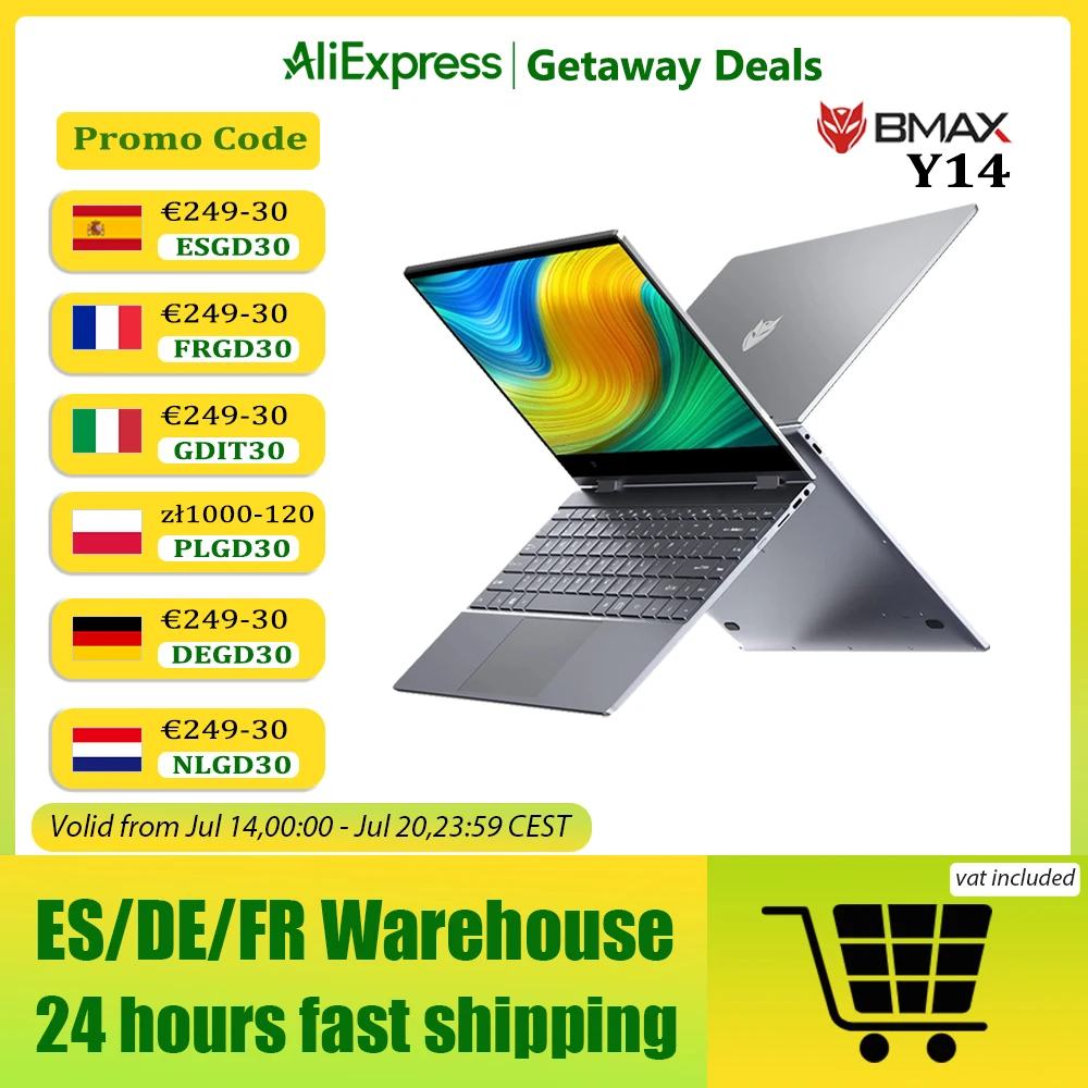 BMAX Y14 Un ordinateur portable puissant et polyvalent pour tous les usages