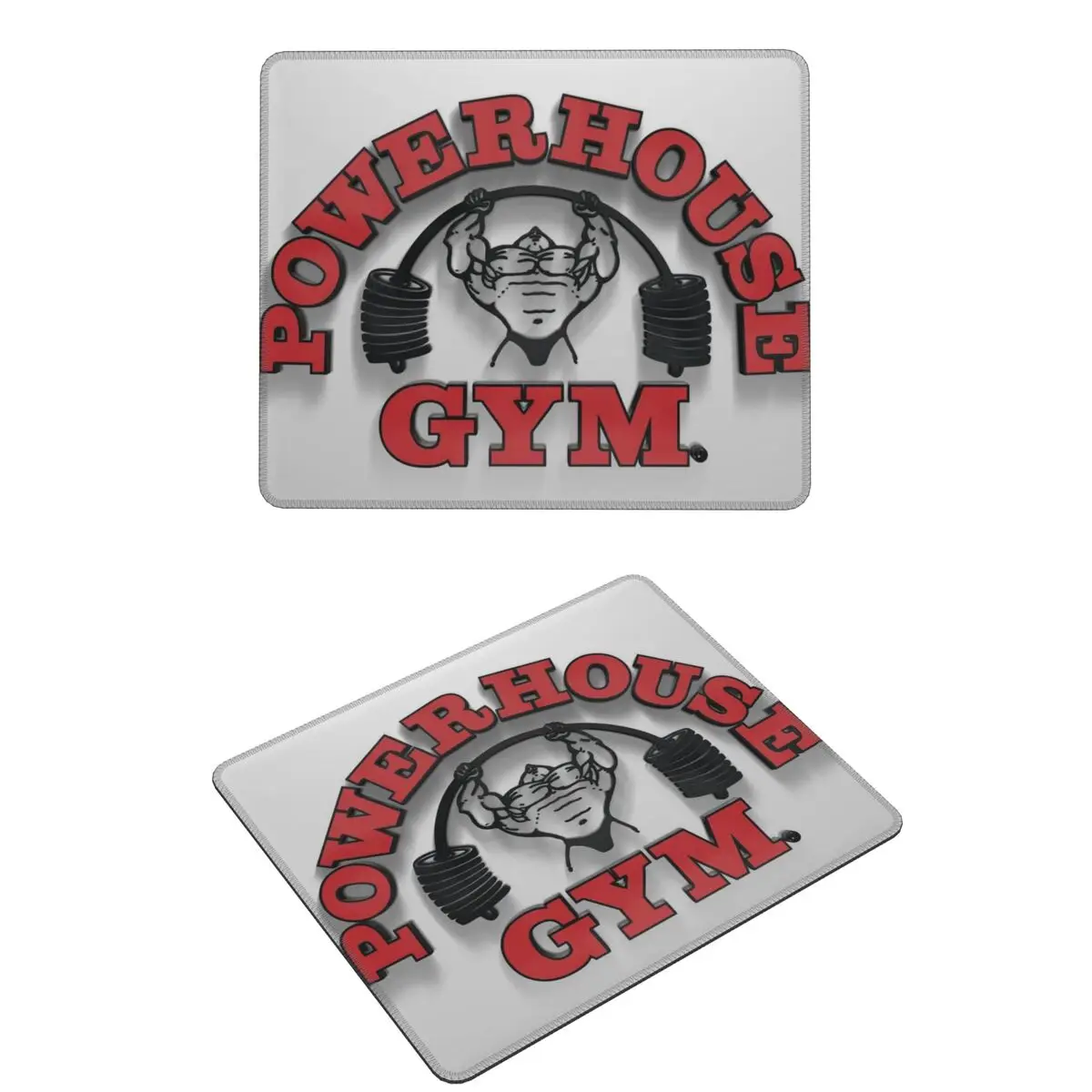 Powerhouse-alfombrilla de ratón con motivación para gimnasio, teclado de ordenador, alfombrilla para ratón, alfombrilla de escritorio para PC, alfombrillas para mesa de oficina