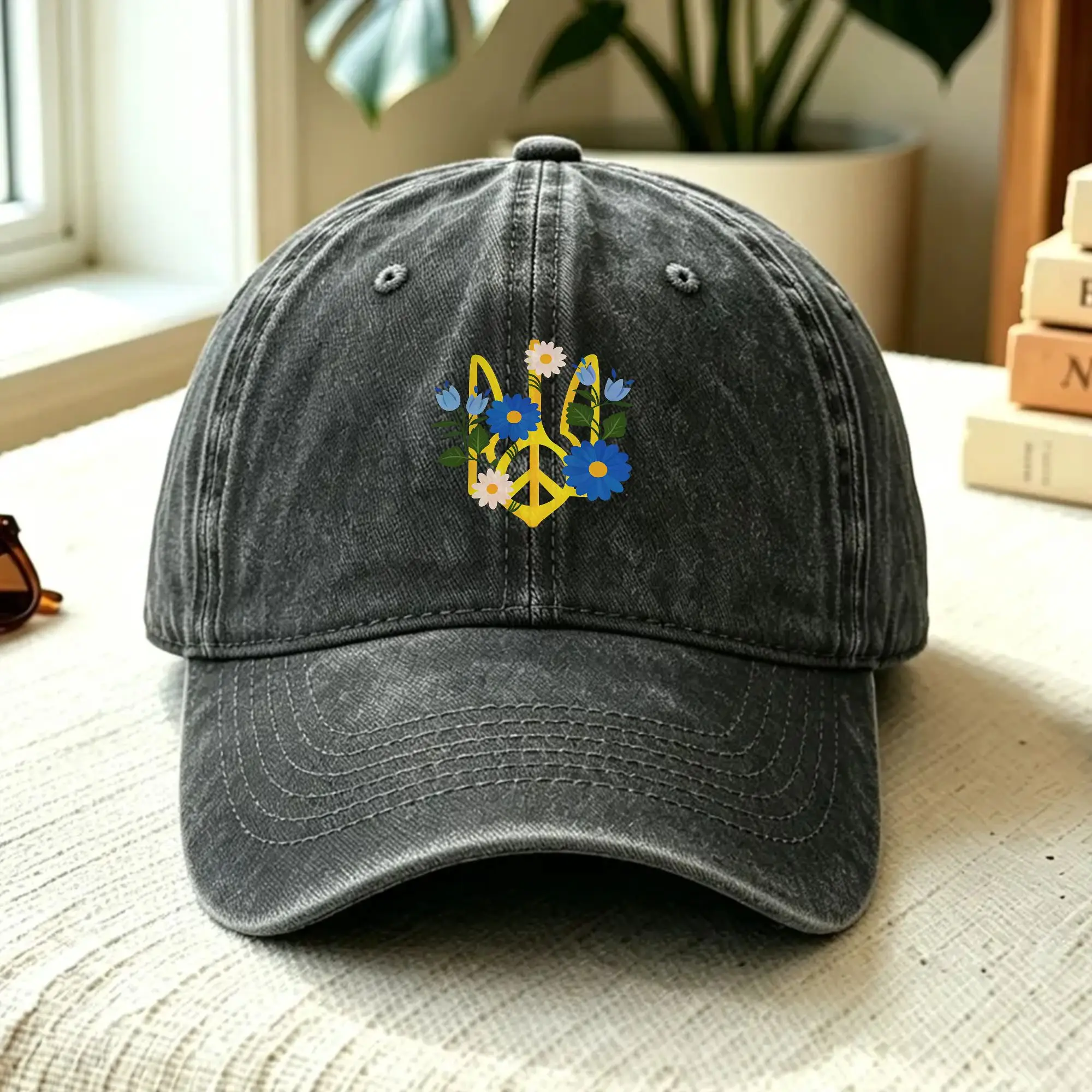 Baseball Cap Azov Trident Ukraine Summer y2k Retro Trucker Hat  Couple Women Design Tennis Skate Sunscreen Baseball Caps