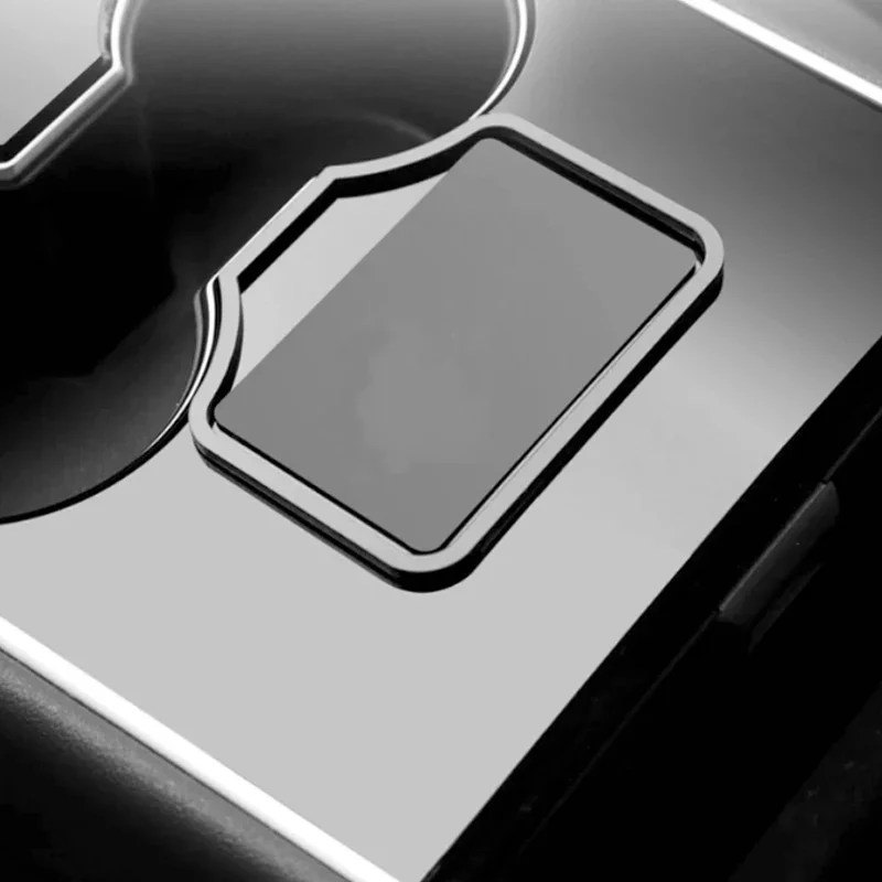 Car Engine Start Card Key Position Trim Frame Holder Fixer Limiting For Tesla Model 3 Y car Decoration Accessories