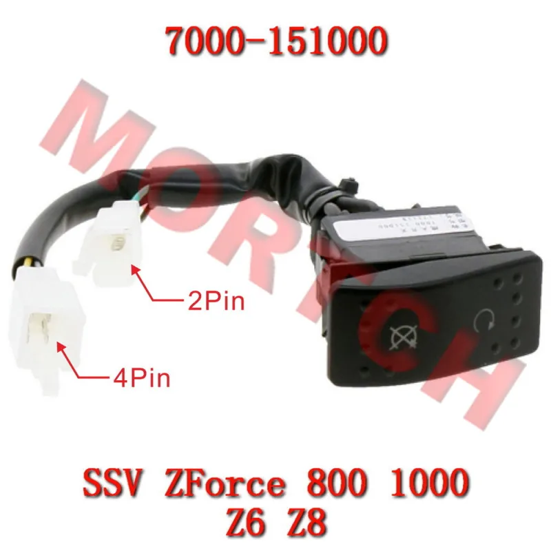 

Выключатель двигателя для CFmoto SSV CF625 Z6 CF800 ZForce 800EX Z8, выключатель остановки двигателя 7000- 151000 CF1000US-2 ZForce 1000 CF800US-A