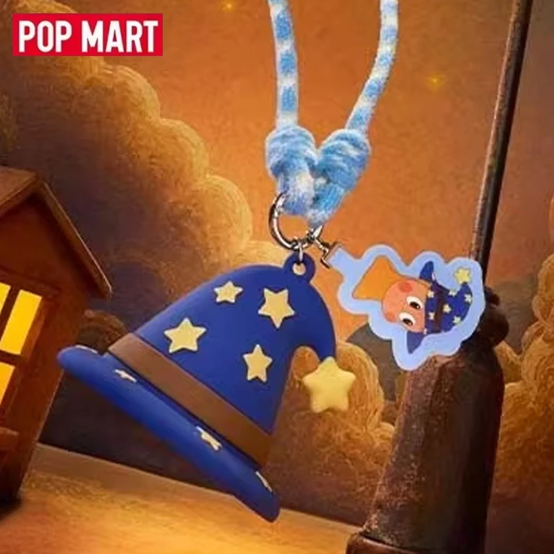 POP MART Twinkle Twinkle Classic Series Lucky Star Magic Star Glow in the Dark Long Lanyard Genuine Blind Box Toys Gifts