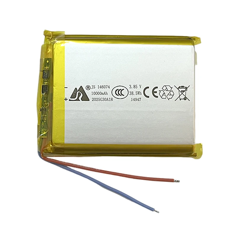 136074 146074 3.85V 10000mAh Li-Polymer Flat Cell Rechargeable