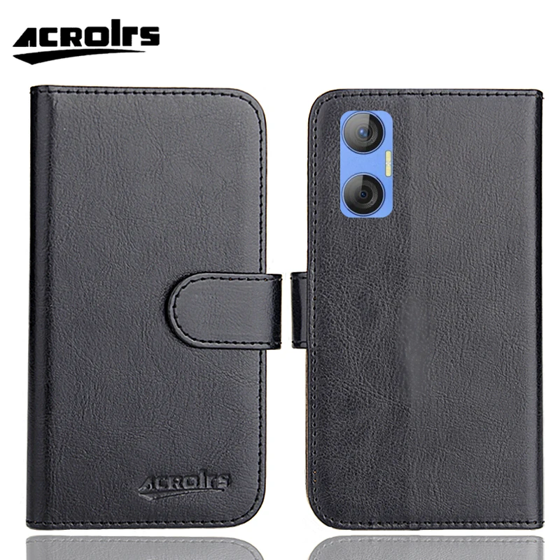 

Tecno Pova Neo 5G Case 6.8" 6 Colors Flip Fashion Customize Soft Leather Pova Neo 5G Tecno Exclusive Phone Cover Cases