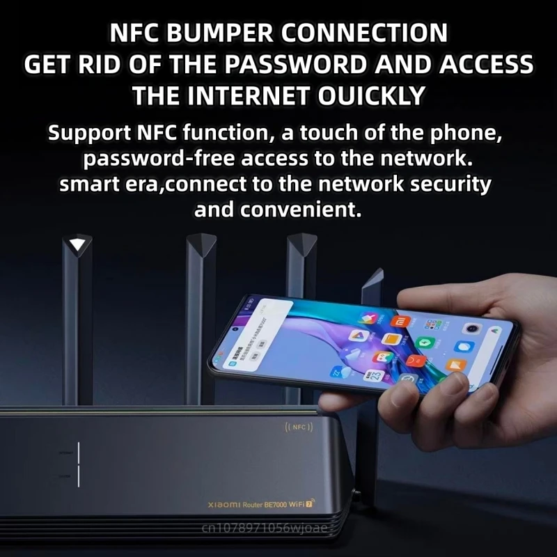 Xiaomi راوتر BE7000 ثلاثي الموجات واي فاي مكرر VPN 1GB شبكة USB 3.0 IPTV 4X2.5G منافذ إيثرنت مودم مكبر صوت أحادي #6