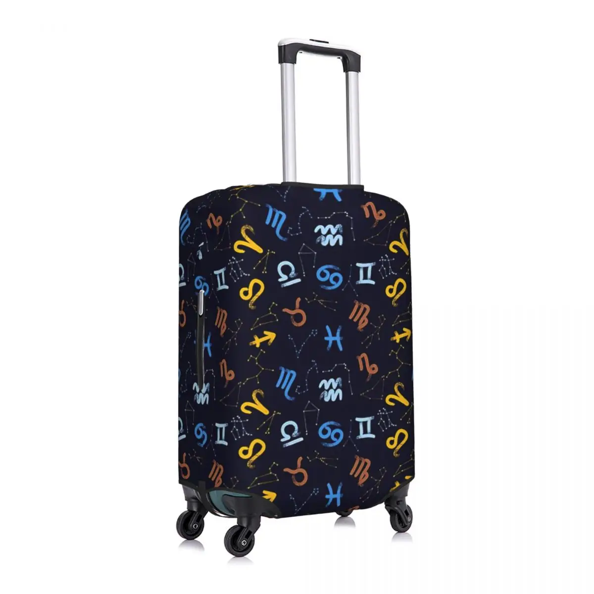 Constellation Print Luggage Protective Dust Covers Elastic Waterproof 18-32inch Suitcase Cover Travel Accessories