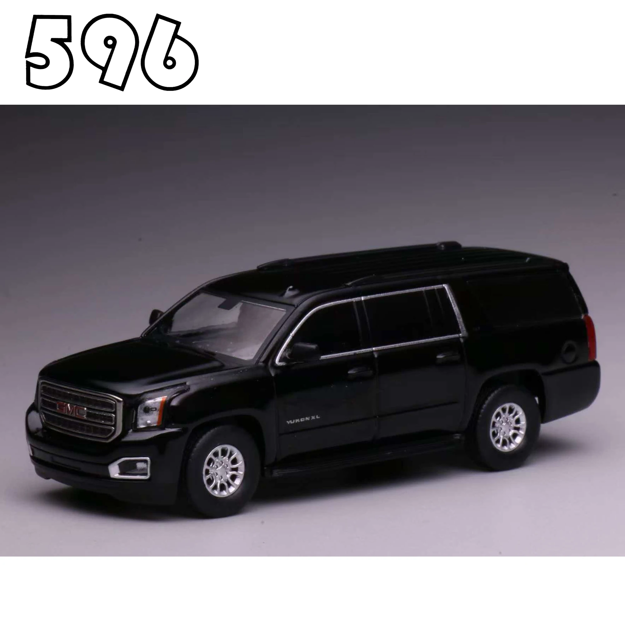 596 1/64 Chevrolet GMC Yukon XL Uniformed Special Agen Car Alloy Motor Vehicle Diecast Metal Model Kids Toys Boys