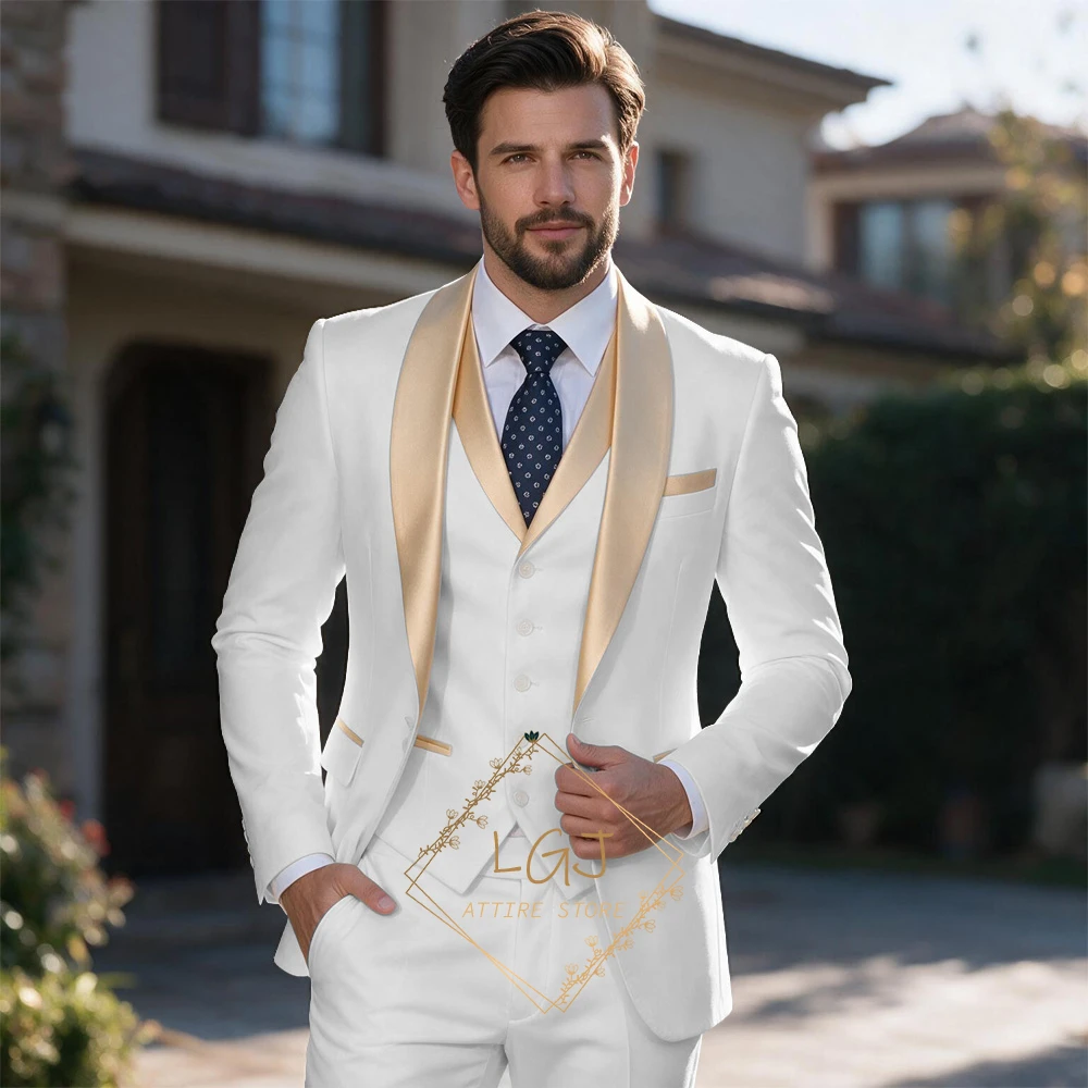 Men's Single Breasted 3 Piece - Men'S Formal Wear In Wedding 评论和价格