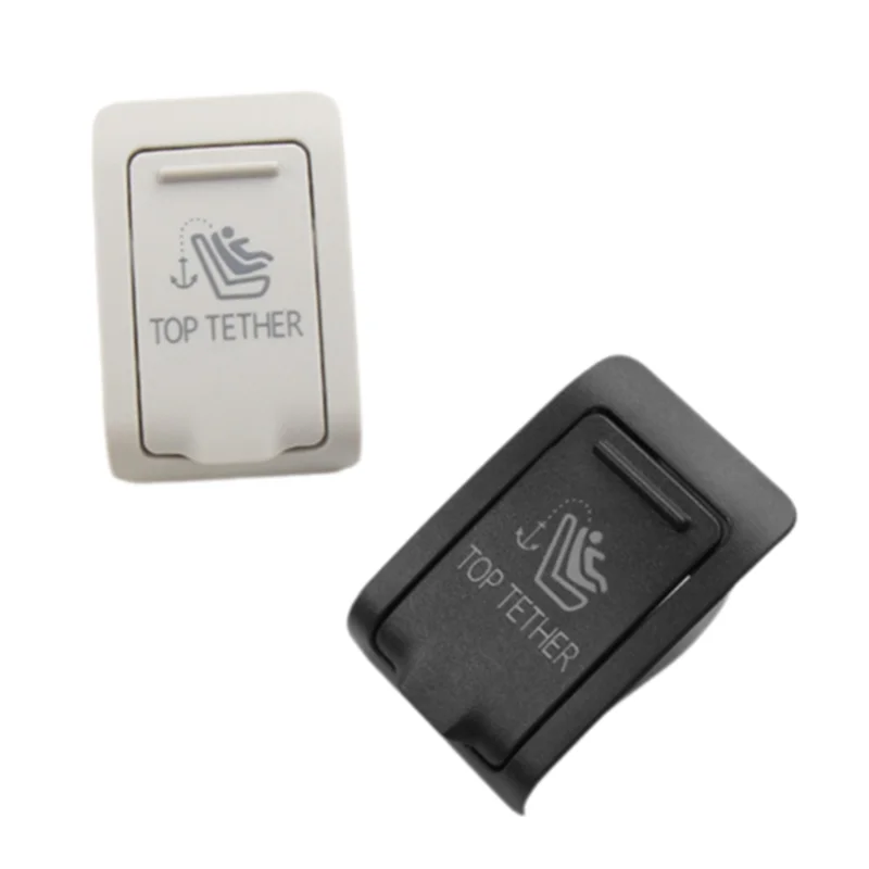 ل W205 C180 C220 C220 2015-2021 2 قطعة المقعد الخلفي ISOFIX غطاء مشبك ثابت 2058680139 مقعد الطفل حزام كليب أ