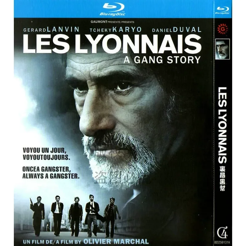 

Blu-ray Drama Movie Lyon Gangster High Definition Disc 1080P 1BD Disc Non-DVD Disc