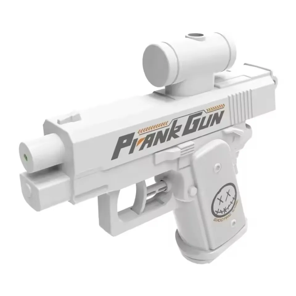 Pistola de agua Manual de mano, broma, pistola de agua con pulverizador bidireccional, juguetes de verano para exteriores, playa, piscina, pistola de agua de juguete para niños