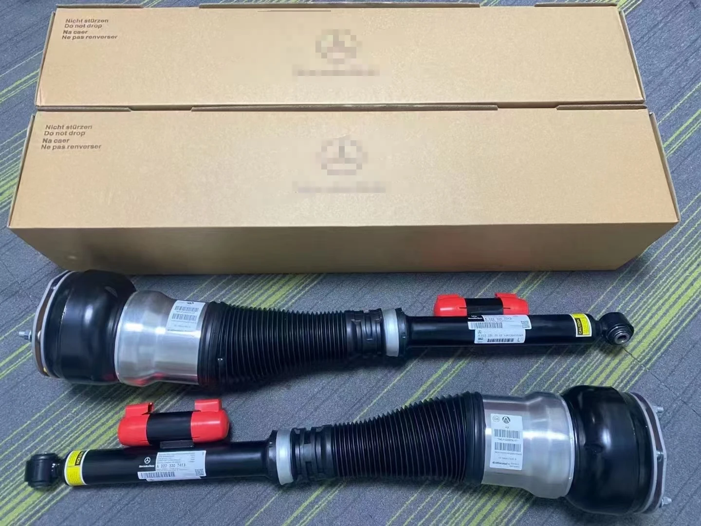 OEM New 1PC Rear Left or Right Air Suspension Shock For Mercedes S-Class W222 2014- 4matic A2223207313 A2223207413