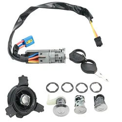 Set of 3 Locks + Neiman + Fuel Cap + 2 Keys Compatible with Peugeot 206 (from 1998)