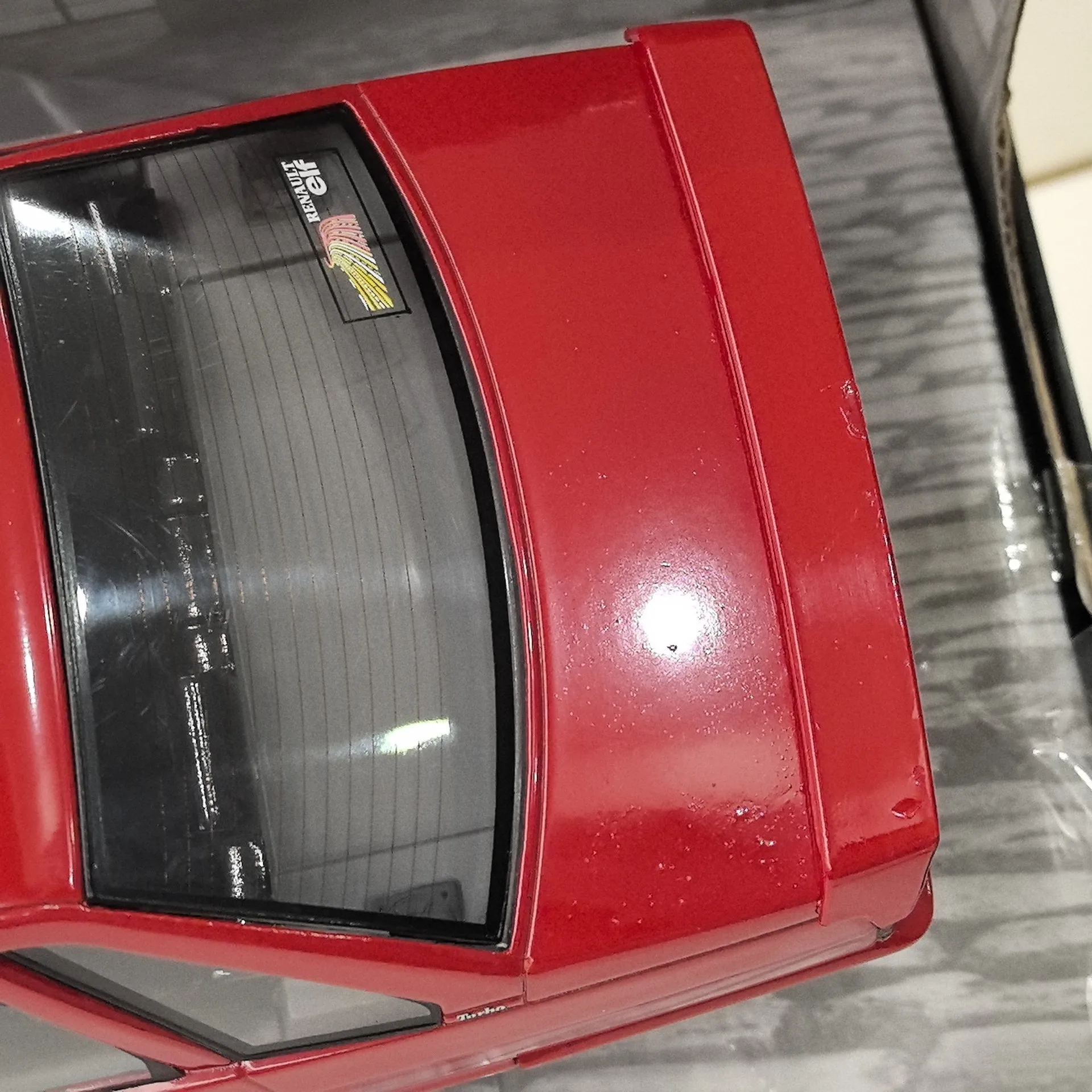 Diecast SOLIDO 1/18 Scale RENAULT 21 TURBO Q4 Alloy Car Model view 6