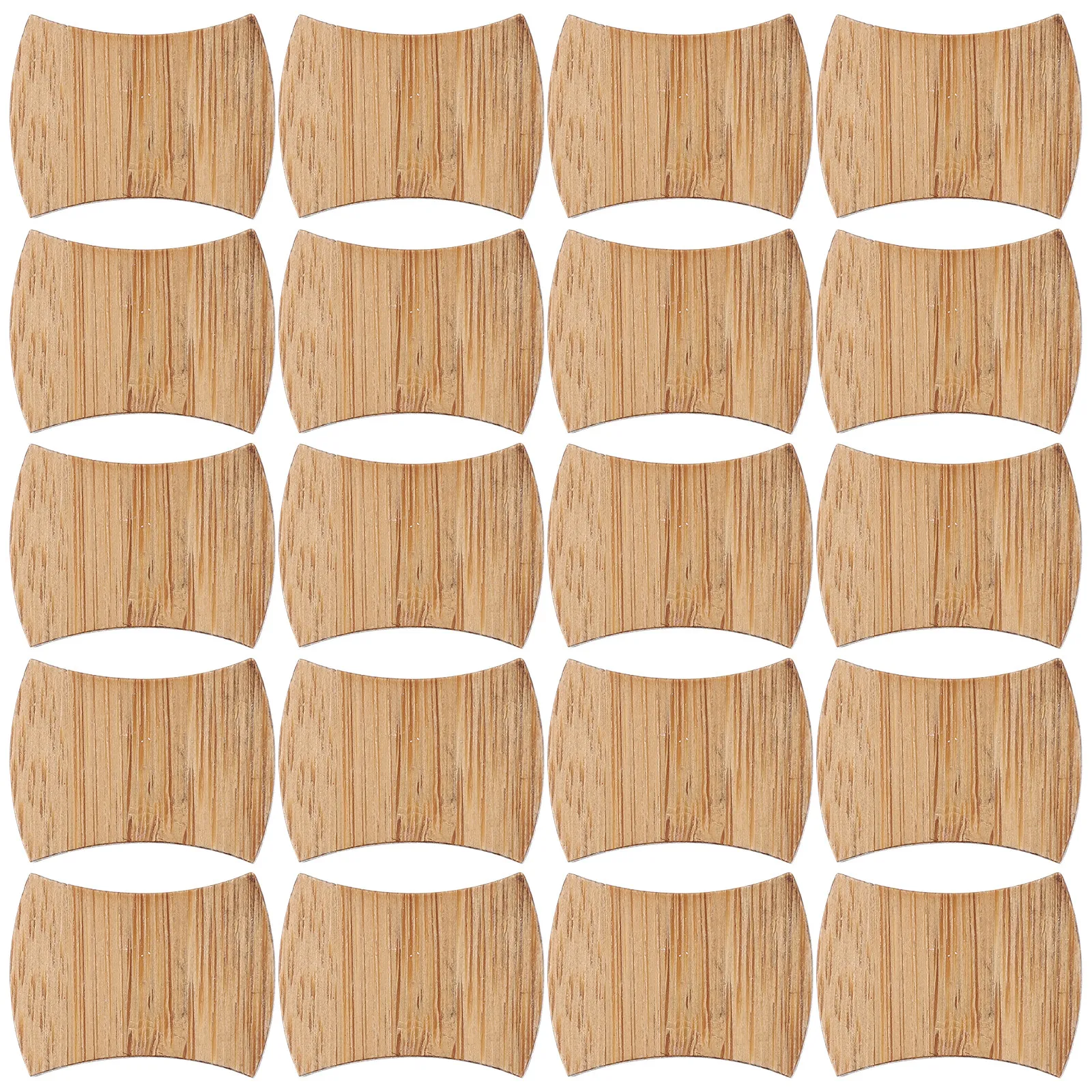 

24Pcs Vintage Miniature Flooring High-Grade Wood Smooth Finish for DIY Mini House Decor Creative Micro Gardening Art Craft