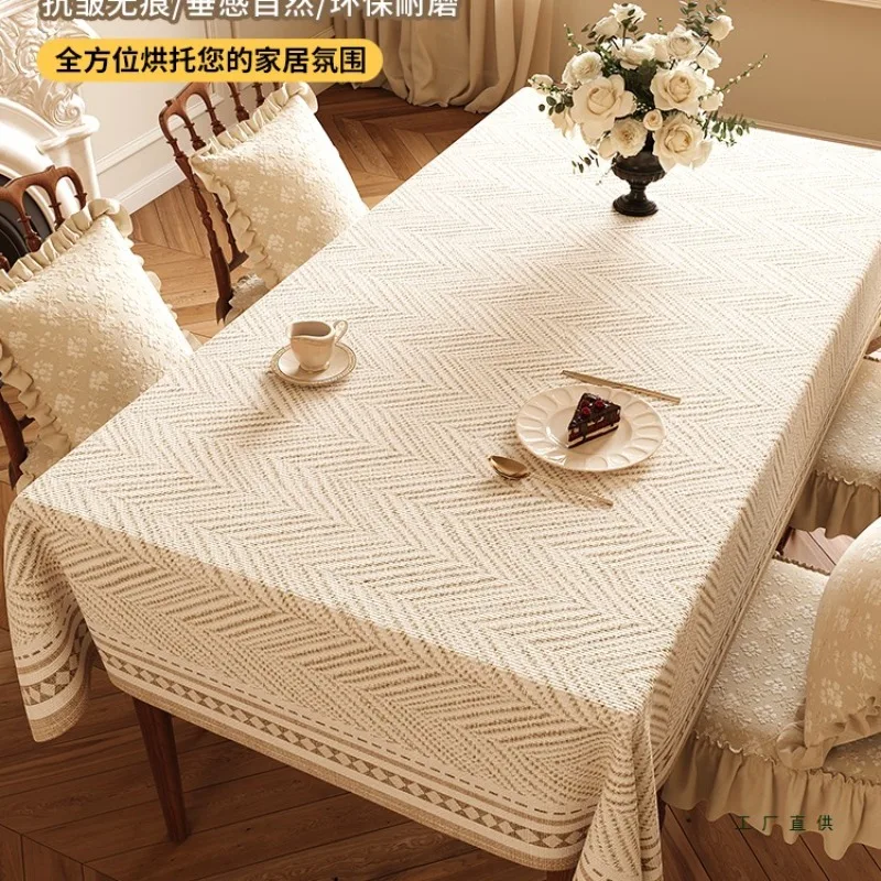 New waterproof, oil resistant, anti slip, anti scald, dirt resistant table mat, no wash table mat, antique style mat cloth