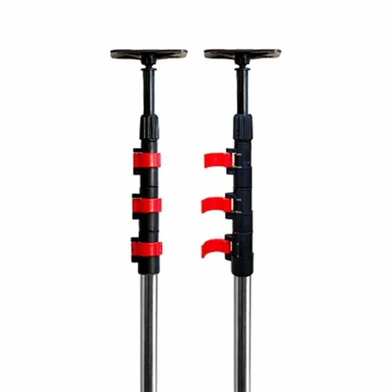 Nivel láser profesional de acero inoxidable, varilla telescópica, accesorios de nivel láser Universal ajustables, pieza de herramienta para sitio de construcción