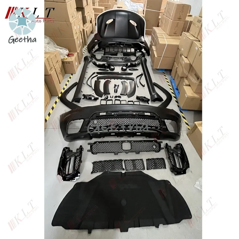 KLT Best Quality Front and Rear Bumper Grills Side Skirts Hood Fenders Body Kits for Grand Cherokee 2014-2020 Year