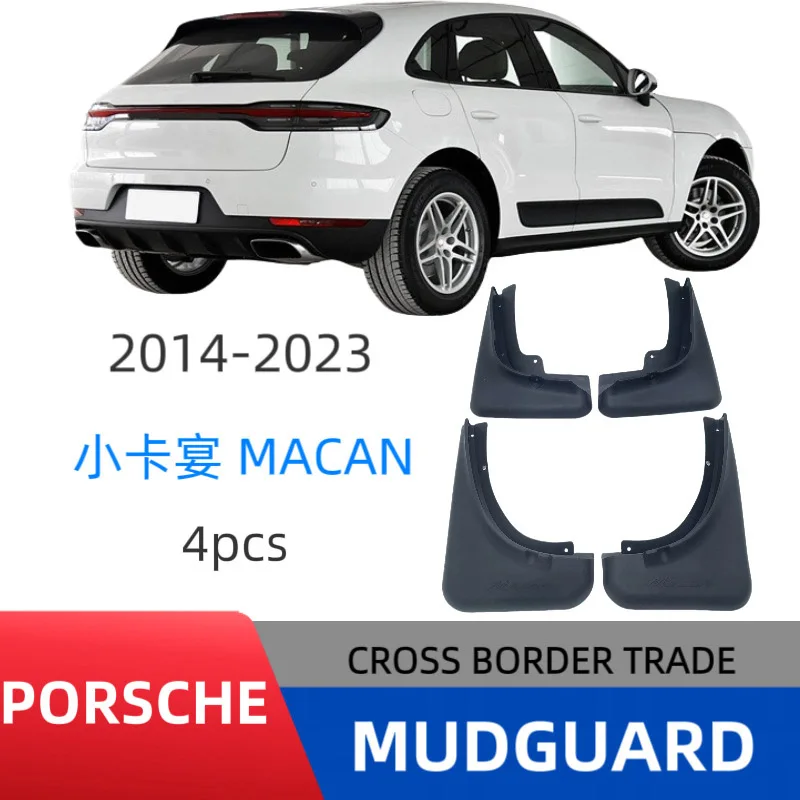

Mudguards For 14-23 Porsche Macan Mud Flaps Mudflap Front Rear Fender Anti-splash Mudguards Guard Splash Car Accessories