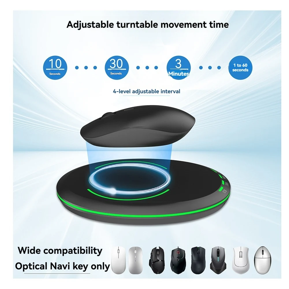 

Undetectable Mouse Mover Pad Device Automatic Mouse Wiggler Shaker