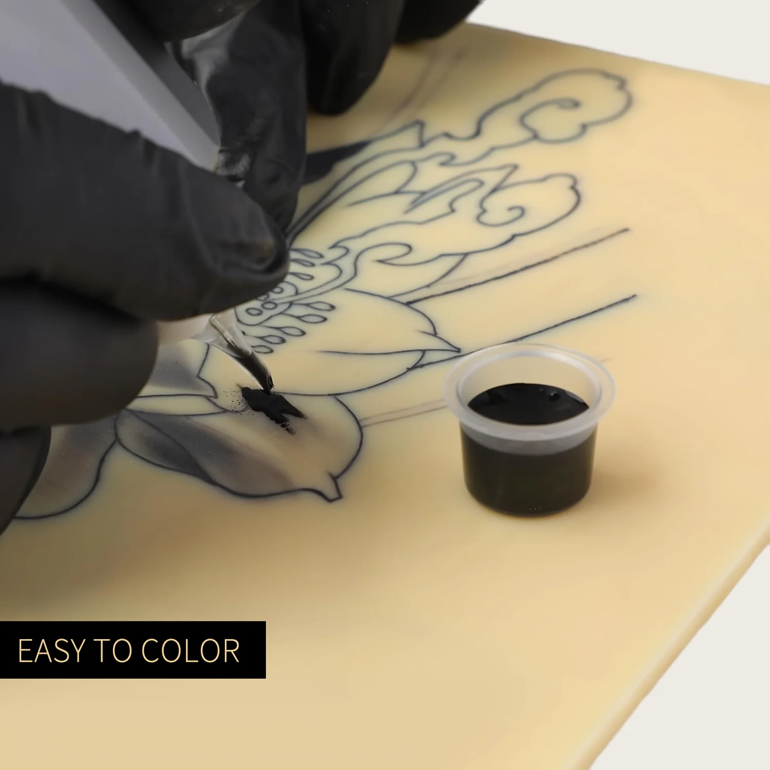 3MM A3 Double-Sided Tattoo Practice Skin  Blank Thick Fake Skin for Beginners And Professionals