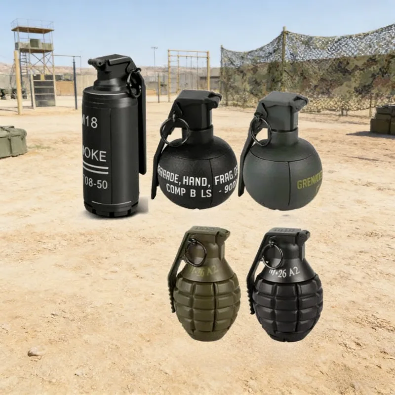 DD-Grenade Model Grenade Simulation Chicken Eating Tricks Props Children Toys CS Outdoor