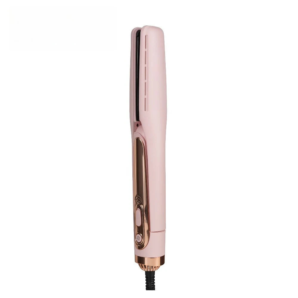 2 in 1 Professional Flat Iron, Air Styler, Wet to Dry Hair Straightener, Home Salon Tool, Ceramic Plates, Temperature Control