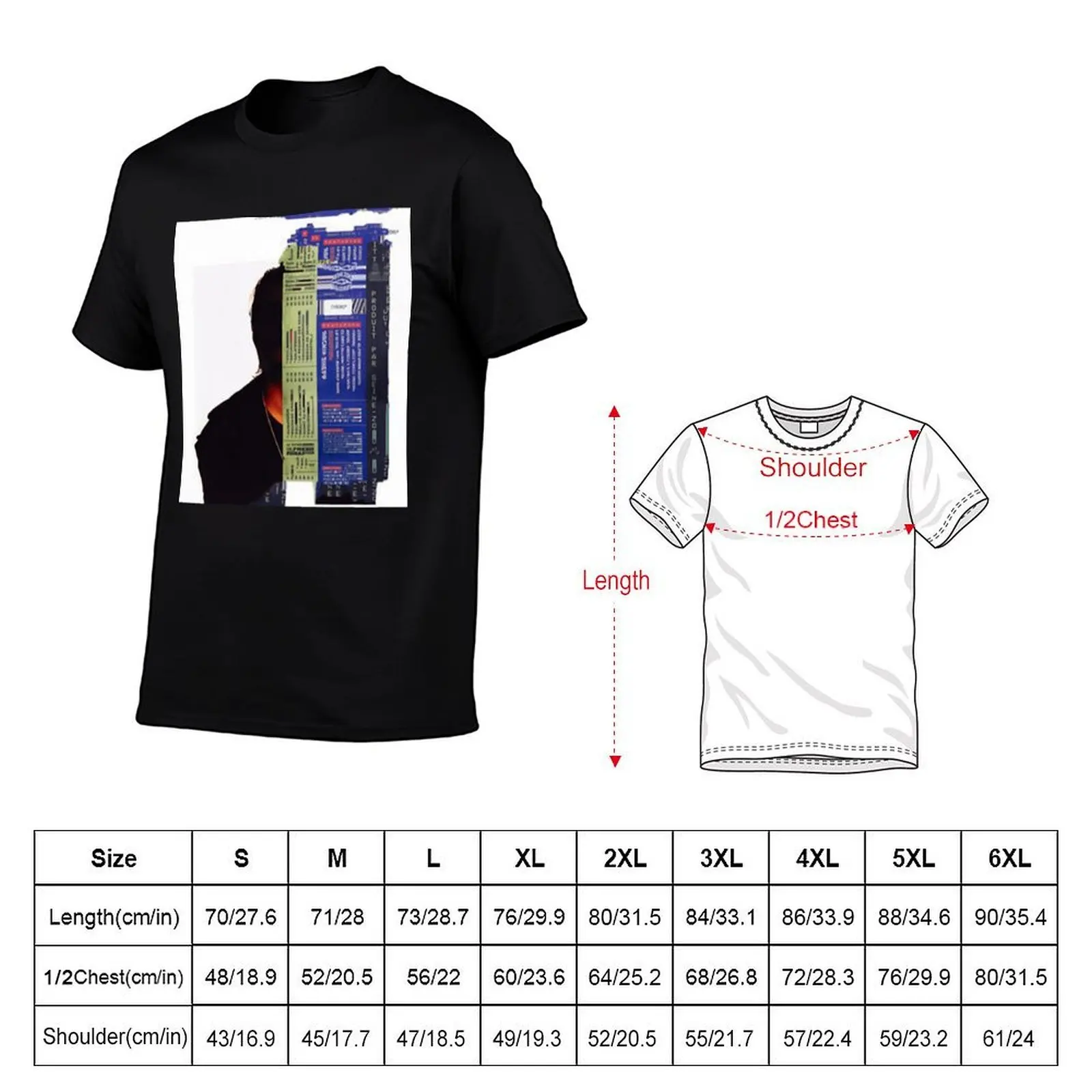 Nekfeu cyborg T-Shirt oversized t shirt blanks mens vintage t shirts