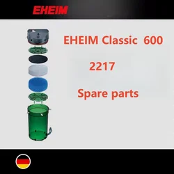 EHEIM 2217 External filter classic 600 Spare parts