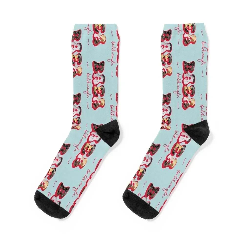 

Raptor Detail in Abbreviation - Bald Eagle Socks custom with print anti slip football tennis Socks Girl Men's