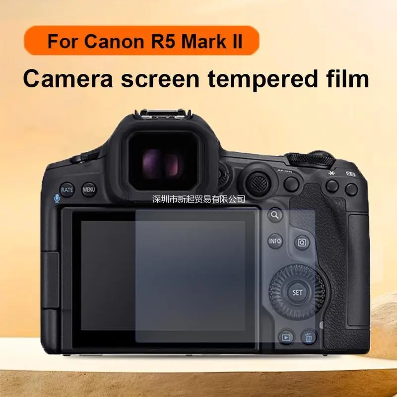 Screen Protector for Canon EOS R5 Mark II Camera,R5II Tempered Glass Screen Protector R5 Mark2 R5M2